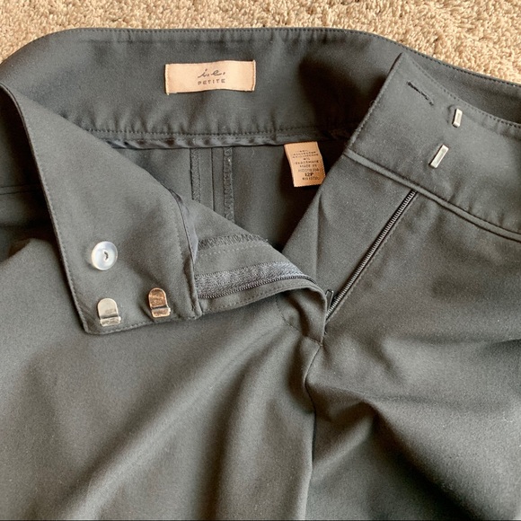 Macy's Black i.e. Petite Straight Leg Pant 12P - Picture 4 of 6